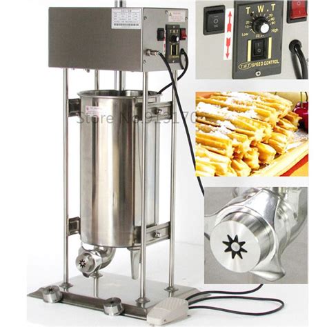 10l Automatic Electric Spainish Churro Machine Stainless Steel