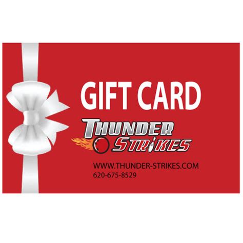 T Card Thunder Strikes Bowling Center