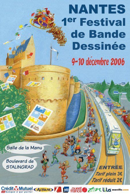 Affiche Du 1er Festival De Bande Dessinée En 2006 Réalisée Par