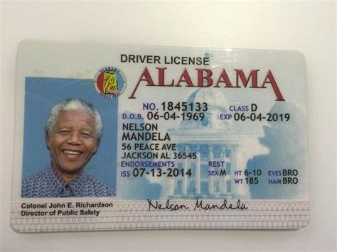 Alabama Id Alabama Drivers License Aadhar Card