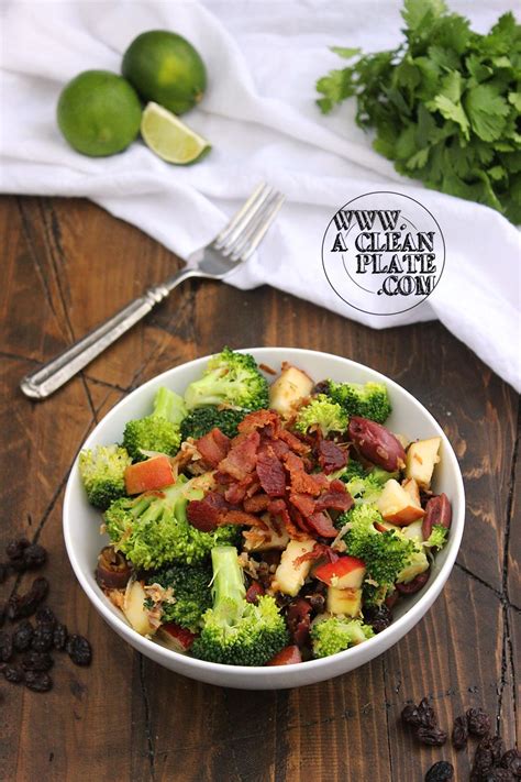 Add the onion, 1/3 cup slivered almonds, and 1/4 cup dried cranberries to the bowl with the broccoli. Broccoli Salad with Honey-Mustard Vinaigrette | Recipe ...