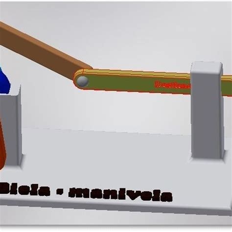 Archivo Stl Maqueta Mecanismo Biela Manivelaslider Crank Mechanism