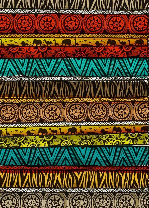 Concept 1 Background Or Bottom Idea Cultural Patterns African Art