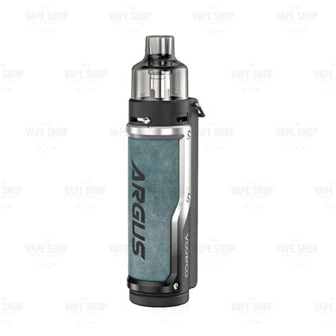 VOOPOO Argus Pro 80W Pod Kit 3000mAh With PNP Tank Denim And Silver
