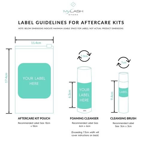 White Label Lash Aftercare Kit My Lash Store