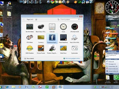 How To Add Gadgets To Desktop Windows 7 Or Vistawmv Youtube