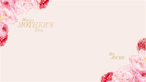 Happy Mothers Day Zoom Background 6 Custom Zoom Backgrounds For A