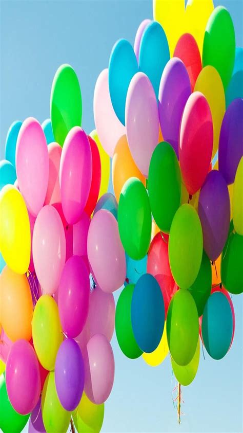Colorful Balloons Look Nice Hd Phone Wallpaper Peakpx