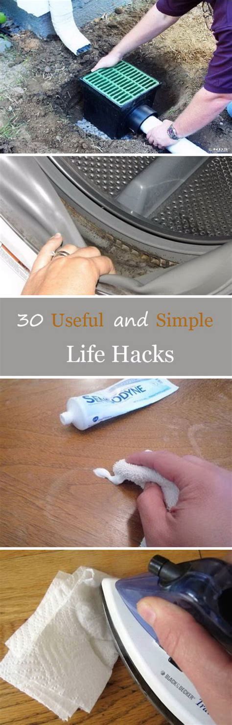 30 useful and simple life hacks that will make your life easier house good