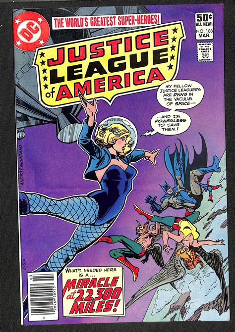 Justice League Of America 188 1981 Comic Books Bronze Age Dc