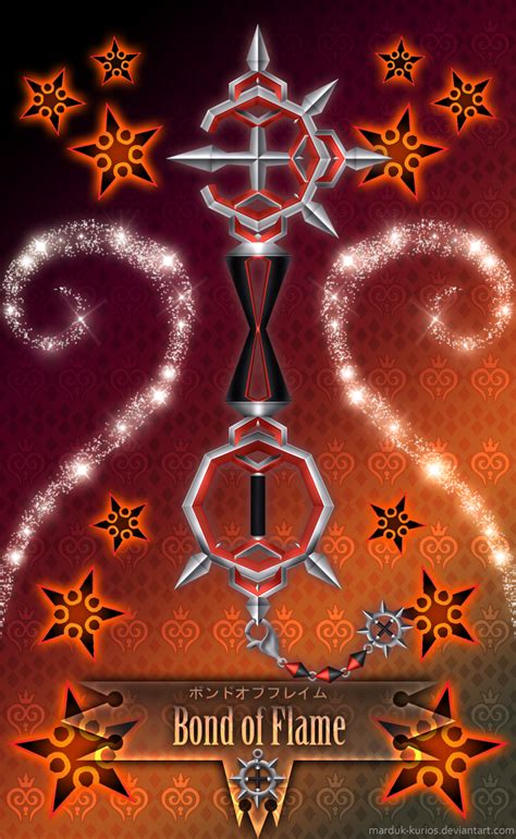 Keyblade Bond Of Flame By Marduk Kurios On Deviantart