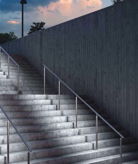 07 3256 6102 f : Metal handrail / with integrated LED lighting RAILING ...