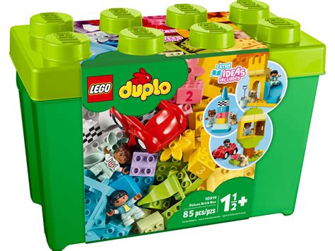 Lego Duplo Deluxe Green Brick Storage Box T Starter Set 10914 85