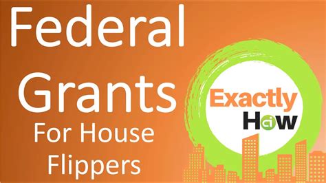 How To Get A Federal Grant For House Flipping Home Improvement