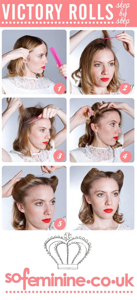 Step By Step Guide To Make Victory Rolls Hairstyle Rewaj Women