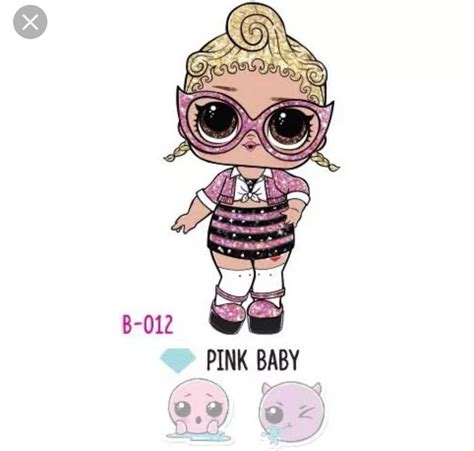 Lol Surprise Bling Series Pink Baby Lol Dolls Lol Colorful Candy