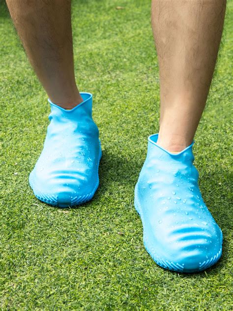 Waterproof Rain Shoes And Boots Coverdirt Proof Slip Resistant Reusable