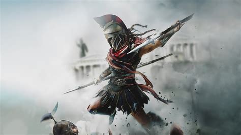 Warrior Assassins Creed Odyssey Video Games Concept Art Ubisoft Alexios Kassandra