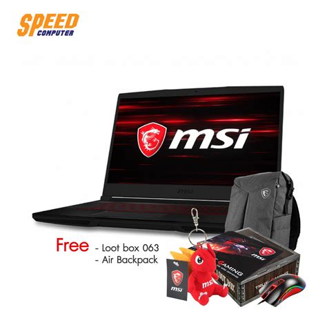 Not sure i'd pay full price but so far this thing is kicking butt. NOTEBOOK (โน๊ตบุ๊ค) MSI GF63 THIN 10SCXR-293TH | Speed Com ...