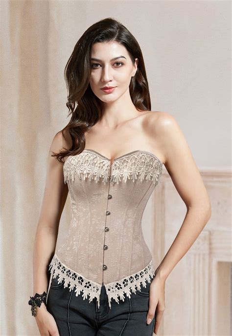 Floral Corset Top Sexy Bridal Corset With Lace Medieval Corset Meet