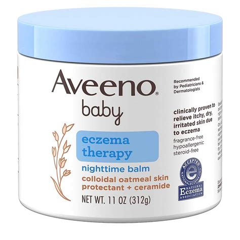 Aveeno Baby Eczema Therapy Night Time Balm