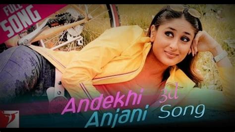 Andekhi Anjani Siandekhi Anjani Si Pagli Si Deewani Si3d Songhindi 3d Song Youtube