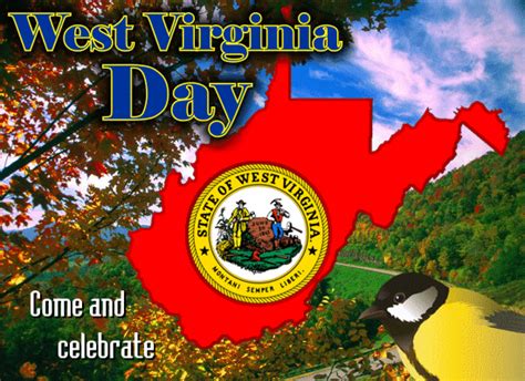 Come And Celebrate West Virginia Day Free West Virginia Day Ecards