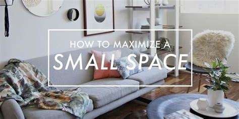 4 Simple Ways To Maximize A Small Space Society6 Blog High Rise
