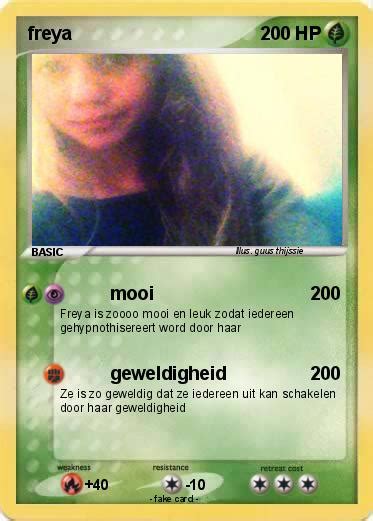 Pokémon Freya 12 12 Mooi My Pokemon Card