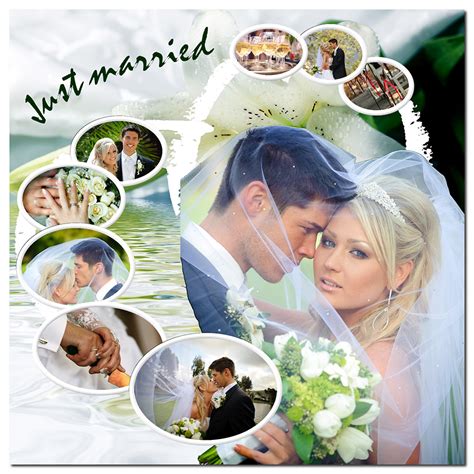 Wedding Albums And Collages Graphic Design For Weddings