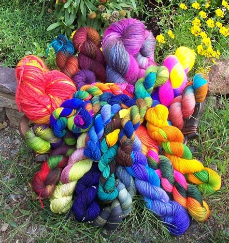 A Sampling Of Our Colors And Yarns Roving Yarn Yarns Colors Colour