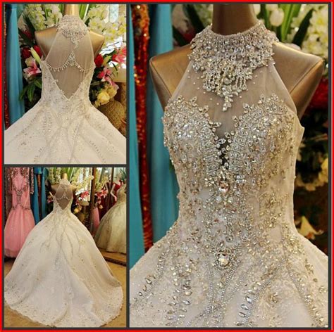 Https://tommynaija.com/wedding/swarovski Crystals Wedding Dress