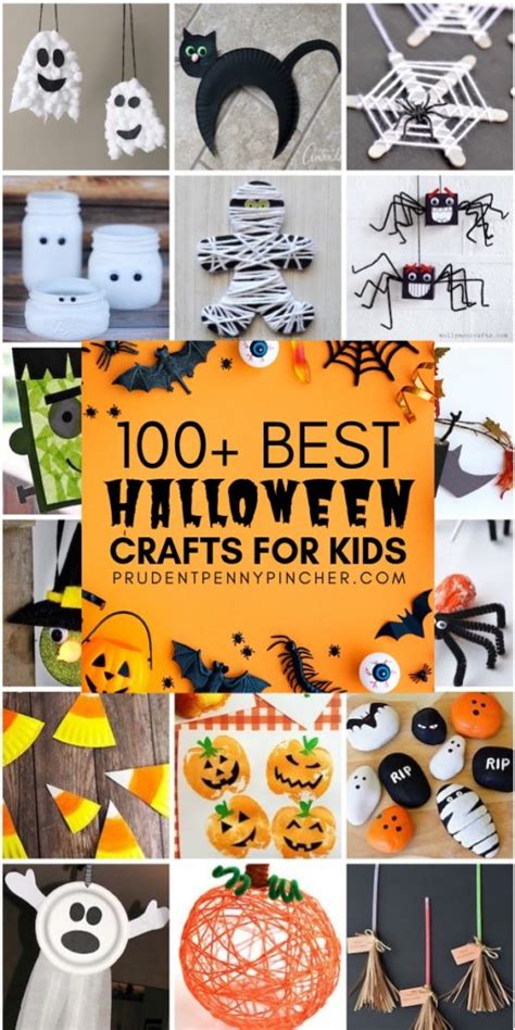 100 Best Halloween Crafts For Kids Prudent Penny Pincher