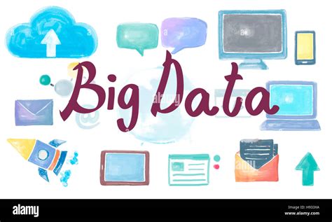 Big Data Information Database Storage System Concept Stock Photo Alamy