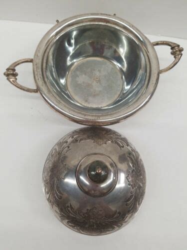 Rogers Bro Triple Plate Silver Plated Butter Dish EBay