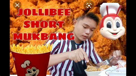 Jollibee Mukbang Short Video☹️💜 Youtube