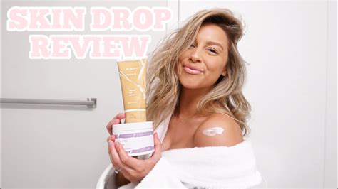 skin drop review body contouring cream and self tanner youtube