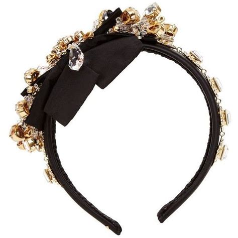 Dolce And Gabbana Crystal Embellished Headband Headband Jewelry