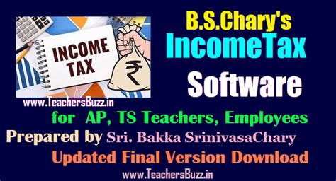 The new income tax calculations were announced with the new budget on 1st february by fm sitharaman. IT 2021 Income Tax Softwares by B.SrinivasaChary BS Chary for 2020-21 FY, 2021-22 AY AP, TS ...