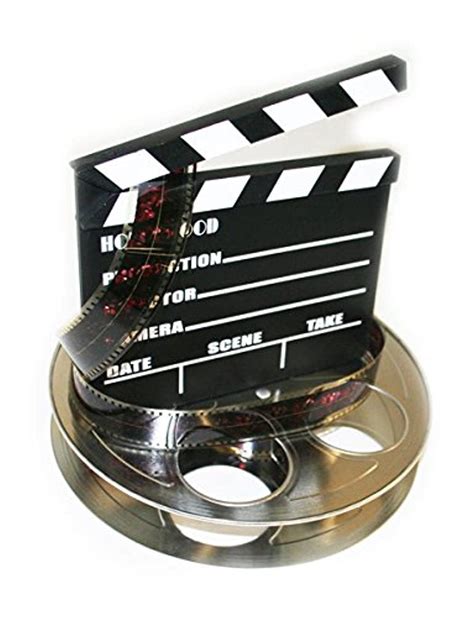 Hms Hollywood Studio Clapboard And Reel Centerpiece Silver