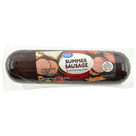 Great Value Summer Sausage 16 Oz
