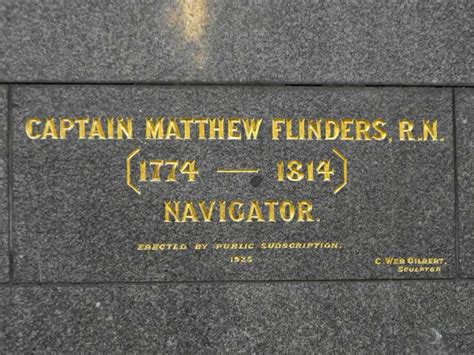 Maritimequest Captain Matthew Flinders Rn Monument