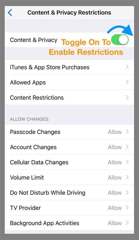 Where Are Restrictions In Ios We Found It And More Appletoolbox