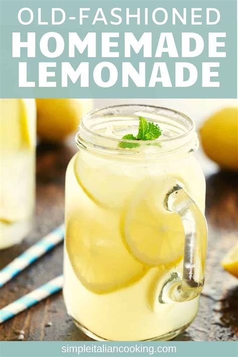 Healthy Homemade Lemonade From Real Lemons Recipe Homemade Lemonade
