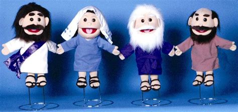 Biblical Hand Puppet Jesus Or Mary Or Noah Or Peter Hand Puppets