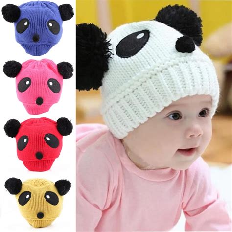Buy New 1x Lovely Animal Panda Baby Hats And Caps Kids