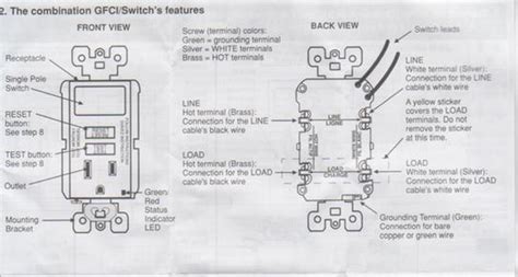 The neutral and ground wires are spliced together and run to each device in the circuit. Wiring Leviton switch/GFI outlet combo - DoItYourself.com ...