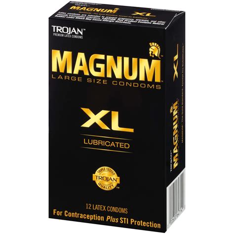 Trojan Magnum XL Lubricated Condoms - Buy Online in UAE. | Hpc Products in the UAE - See Prices ...