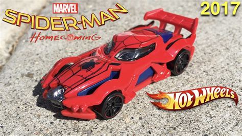 Spider Man Homecoming Hot Wheels Car Unbox New Youtube