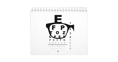 Blurry Eye Test Chart Calendar Uk